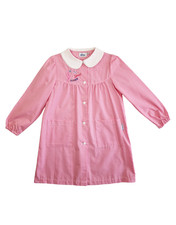 Grembiule asilo da bambina Siggi rosa