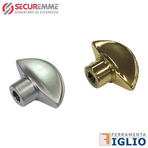 Pomolo per cilindro con codolo - per,