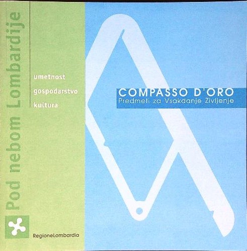 Compasso oro il vivere - d'oro.,