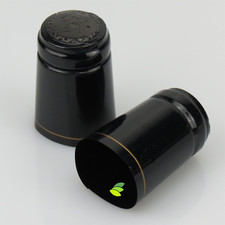 CAPSULE PVC 31X55 NERO LUCIDO