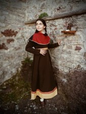 ABITO MEDIOEVALE BAMBINA 10 - 1 1 ANNI BELLISSIMO e FATTO A MANO