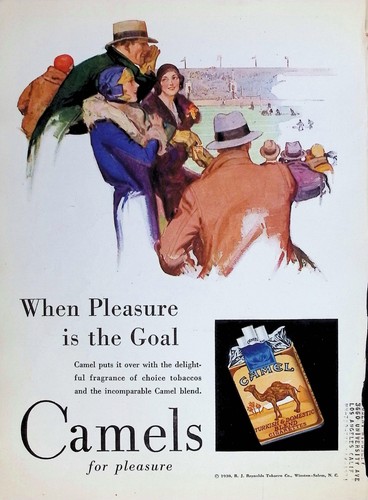 Pubblicità cammello originale
