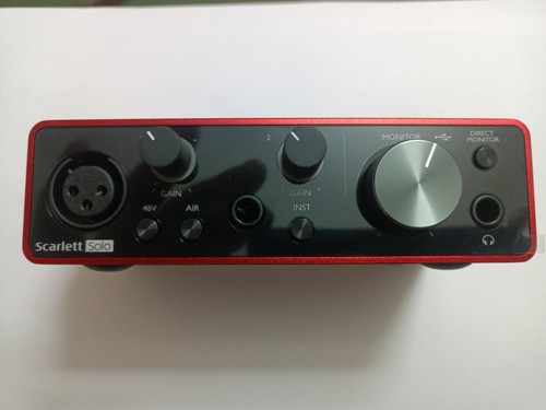 Focusrite scarlett solo - focusrite,