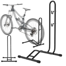 Rastrelliera Supporto Stand Parcheggia Bici Bicicletta + Ganci per Riparazione