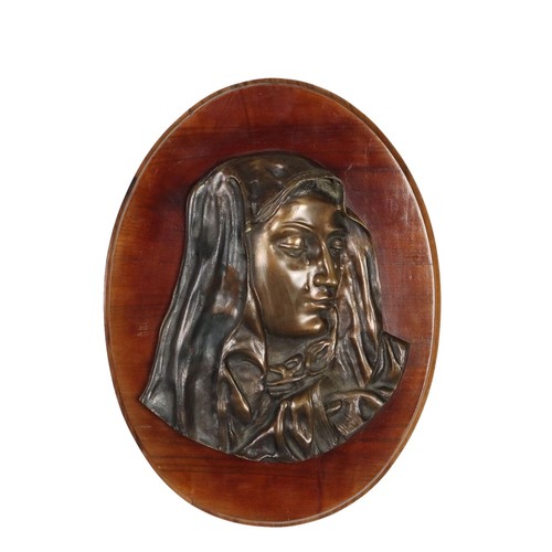 Scultura antica volto maria - scultura,