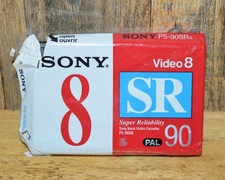 Sony P5-90sr 8 mm videocassetta Video8 nastro/cassetta videocamera PAL90 