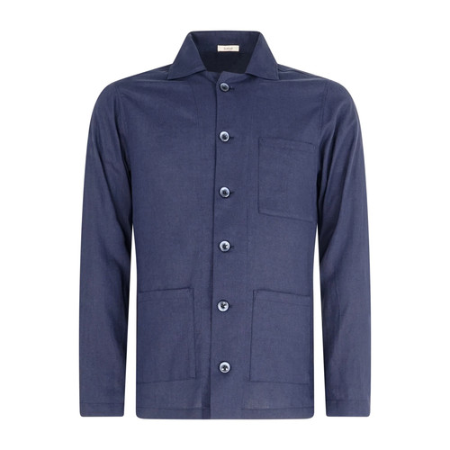 Barbati giacca overshirt blu - -,