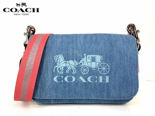 Borsa tracolla coach denim - tracolla,