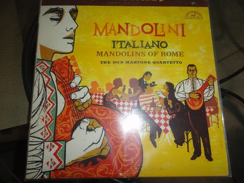 Vinyl record mandolini - lp, f