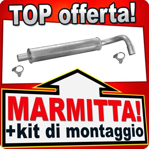 Silenziatore centrale per - per, vw