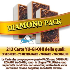 Lotto YUGIOH! DIAMOND PACK con