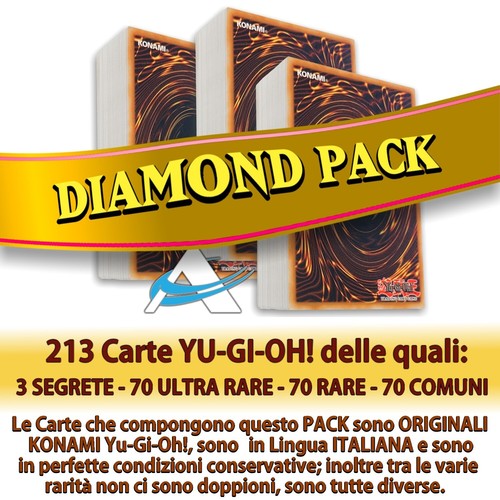 Lotto yugioh diamond - diamond, con