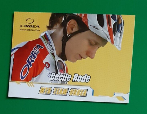 Cyclisme carte cycliste - carte, cecile