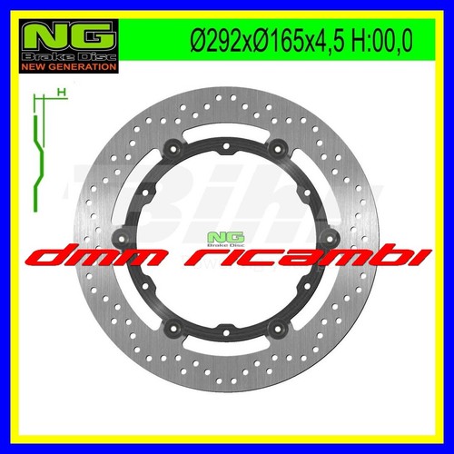 Disco freno anteriore 1454 - anteriore, ng