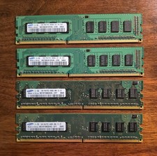 Lot of 4x 1GB Desktop RAM –