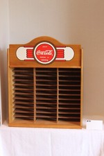 Vintage 1980s Coca Cola Wooden