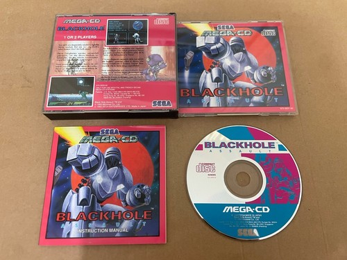 Black hole assault sega mega - black,