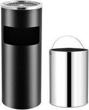 Pattumiera Con Posacenere Da