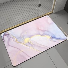 Non-slip bath mat absorbent