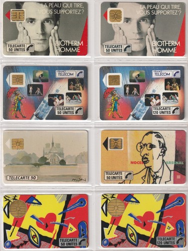 Lot télécartes france - de, 8