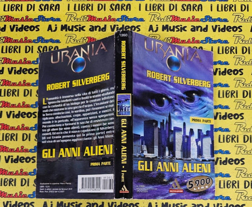 Book libro gli anni - anni, alieni