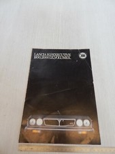 Brochure originale 1983 - , lancia