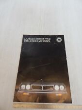 Brochure originale 1983 Lancia Beta HPE executive 1.6 2.0 vx volumex