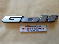 COMPATIBILE CON VW GOLF TARGHETTA EMBLEM Badge fregio SIGLA SCRITTA