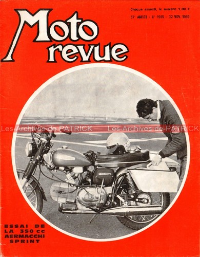 Moto revue 1955 aermacchi - moto,