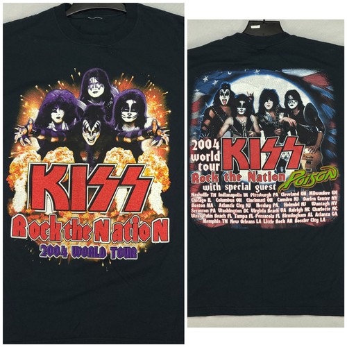 Shirt kiss rock the - t-shirt,