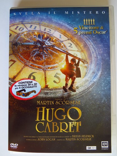 Hugo cabret dvd film avventura - hugo,