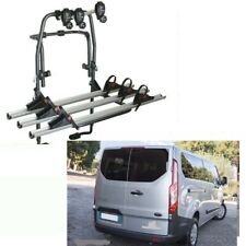 PORTABICI POSTERIORE STAND UP 3 BINARI PER FORD TRANSIT CUSTOM ANNO 2017 3 BICI