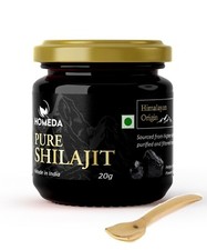 Shilajit Resina Himalayana 100% Pura 20 g Massima Potenza Acido Fulvico Testato in Laboratorio