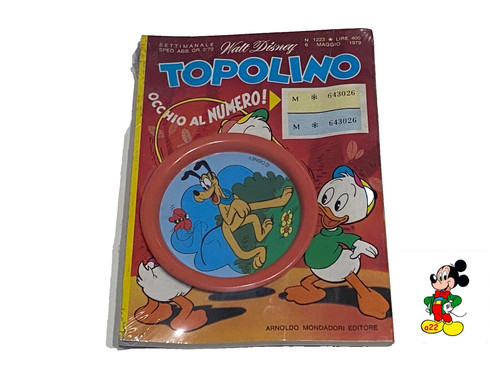 Topolino 1223 piattino - topolino, n°1223