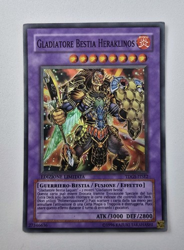 Yugioh gladiatore bestia - yugioh!,
