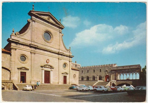 Viterbo cattedrale e - -, palazzo
