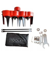 Testina Fresa Per Decespugliatore Universale A 4 Denti Di Fresatura Elimina Erba