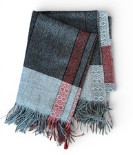 Lancio in alpaca fatto a mano