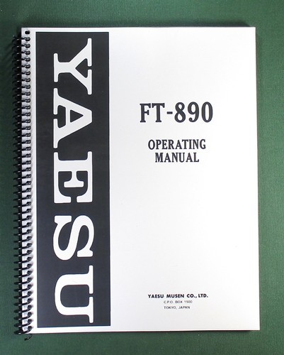 Yaesu 890 manuale - yaesu,