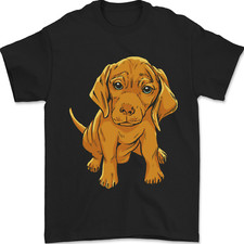 Ungherese Magyar Vizsla Cagnolino T-Shirt 100% Cotone
