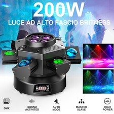 200 W 6 bracci strobo laser