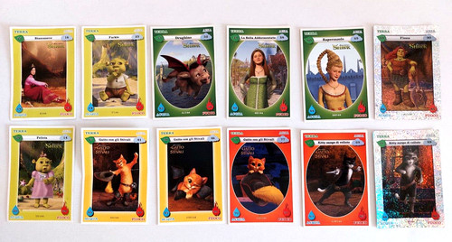 Lotto carte dreamworks - 12,