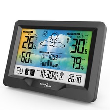 Stazione meteorologica wireless a colori con sistema DCB GreenBlue GB540