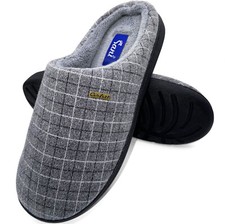 Pantofole Ciabatte Invernali Uomo in Memory Foam Calde Comode Antiscivolo Casa