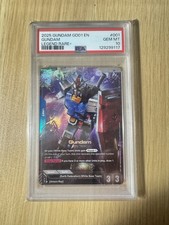 PSA 10 GUNDAM GD01-001