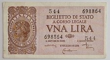 1 Lira - Biglietto di Stato -