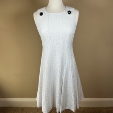 Bigio White Dress Sleeveless