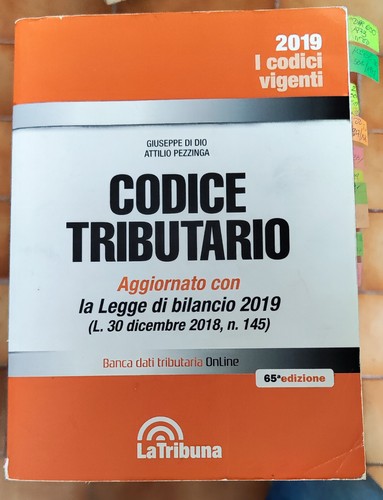 Libri legislazioni tributario