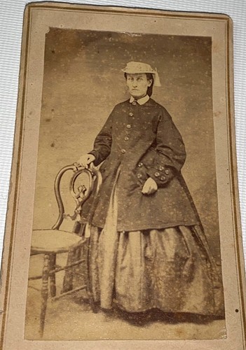Antica foto cdv donna - antica,