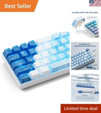 Set tastiere blu artistico -